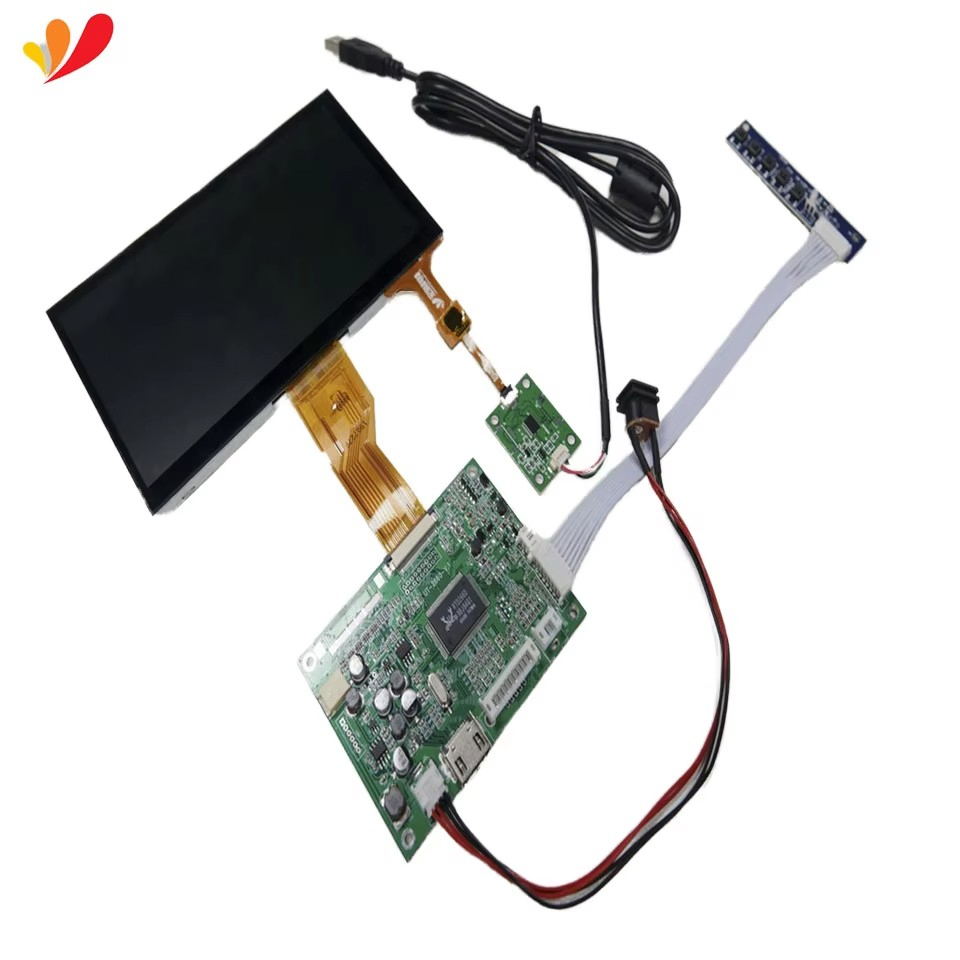 Raspberry Pi تۈرىنىڭ يۇقىرى - ئېنىقلىق دەرىجىسى 7 دىيۇملۇق سېزىمچان ئېكران